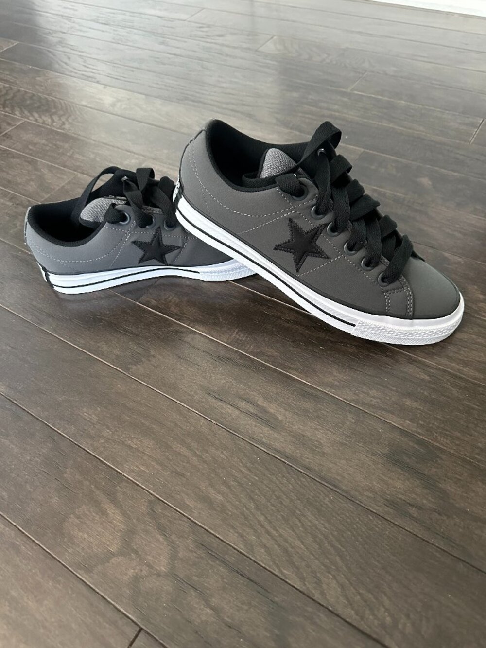 Converse One Star Low 'Puff - Dark Matter' Gray & Black US Men's Sz10 NWOT